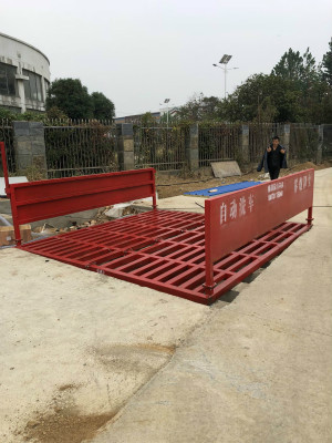 頭條:南昌建筑工地洗車槽安裝示意圖